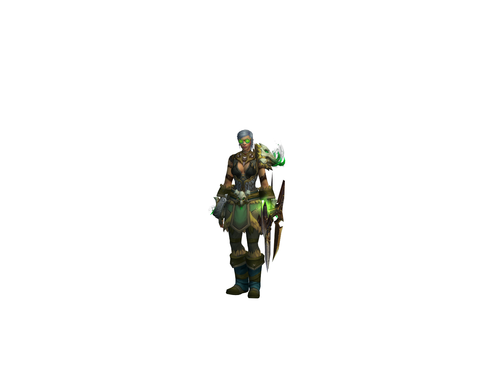 Petaholic 3D character render