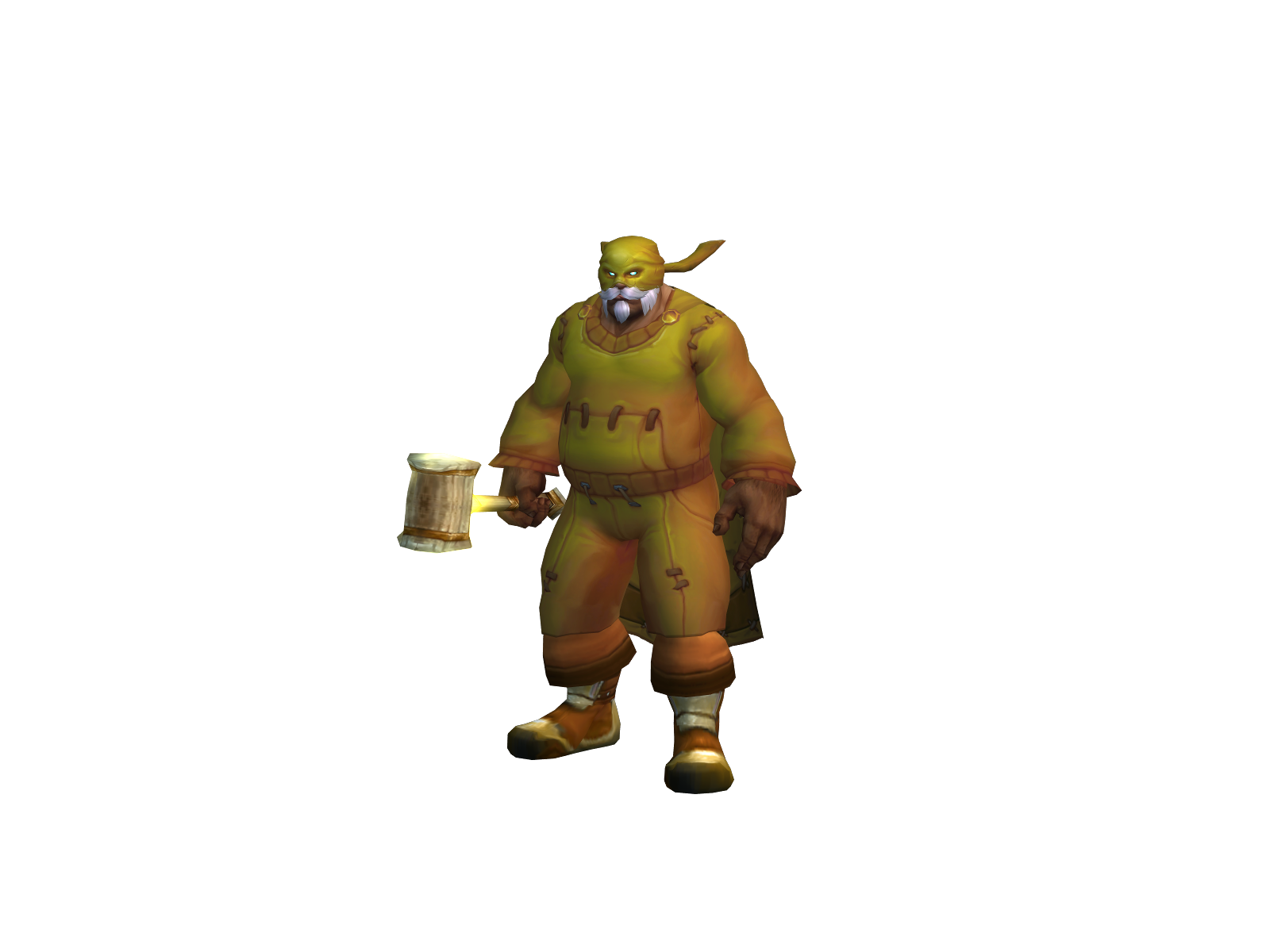 Cling 3D character render