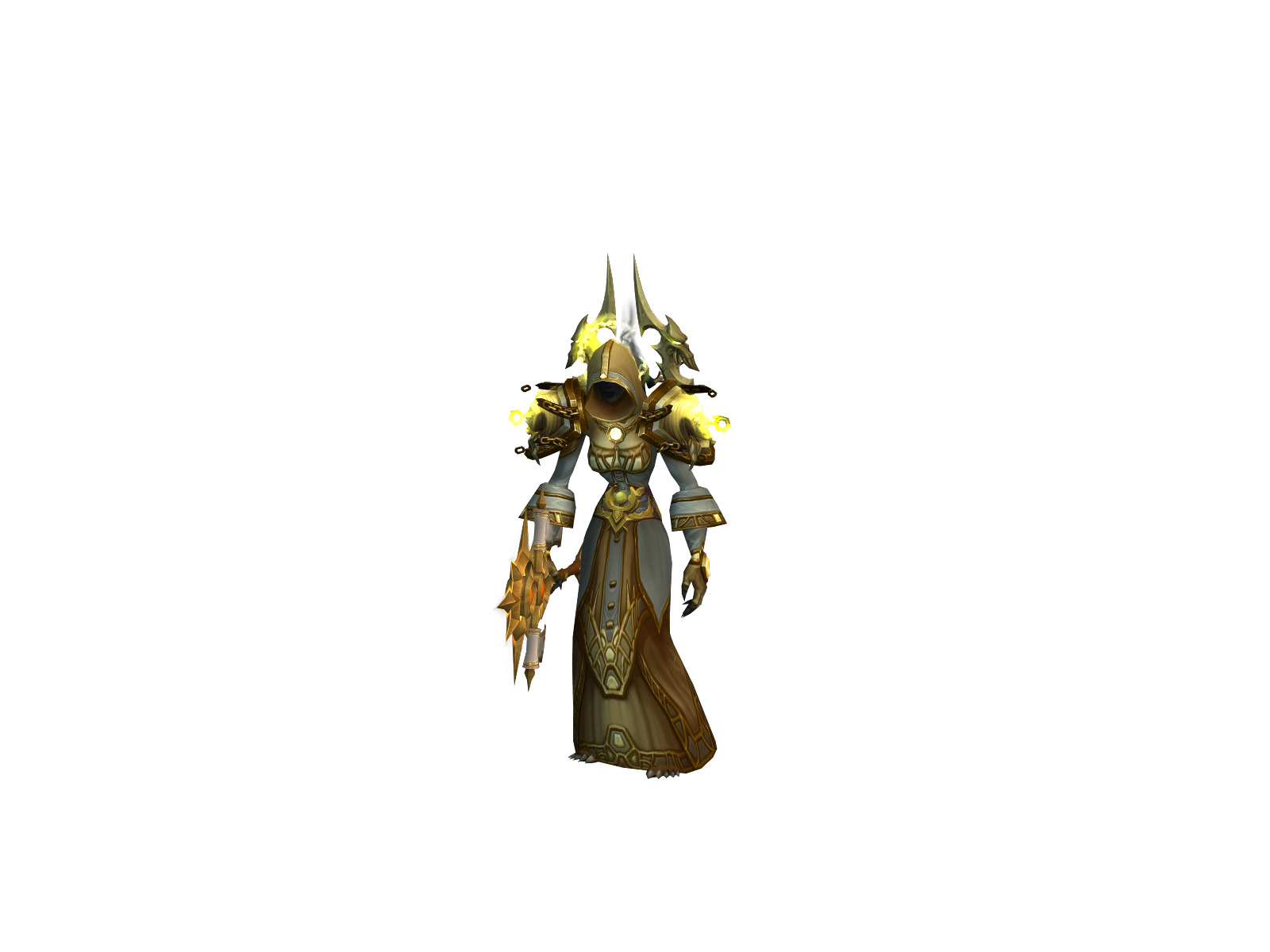 Shaakmpriest 3D character render
