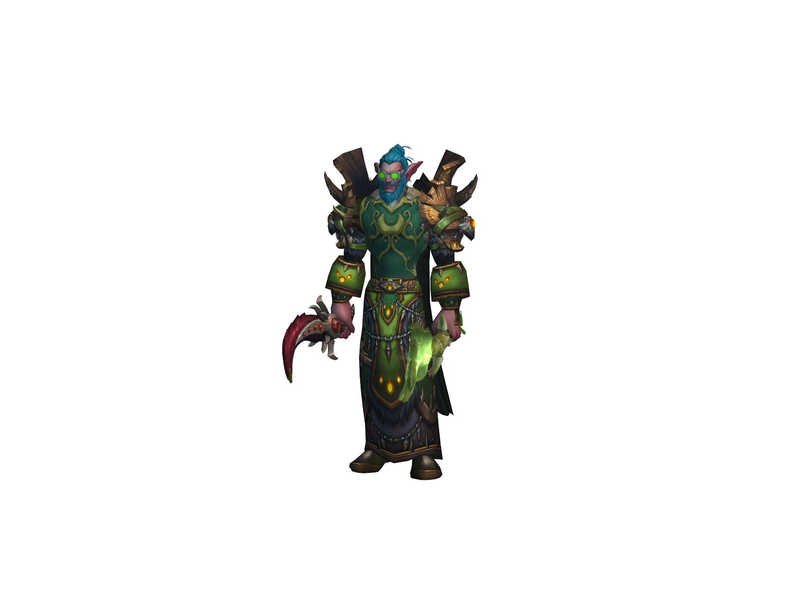 Flxdru 3D character render