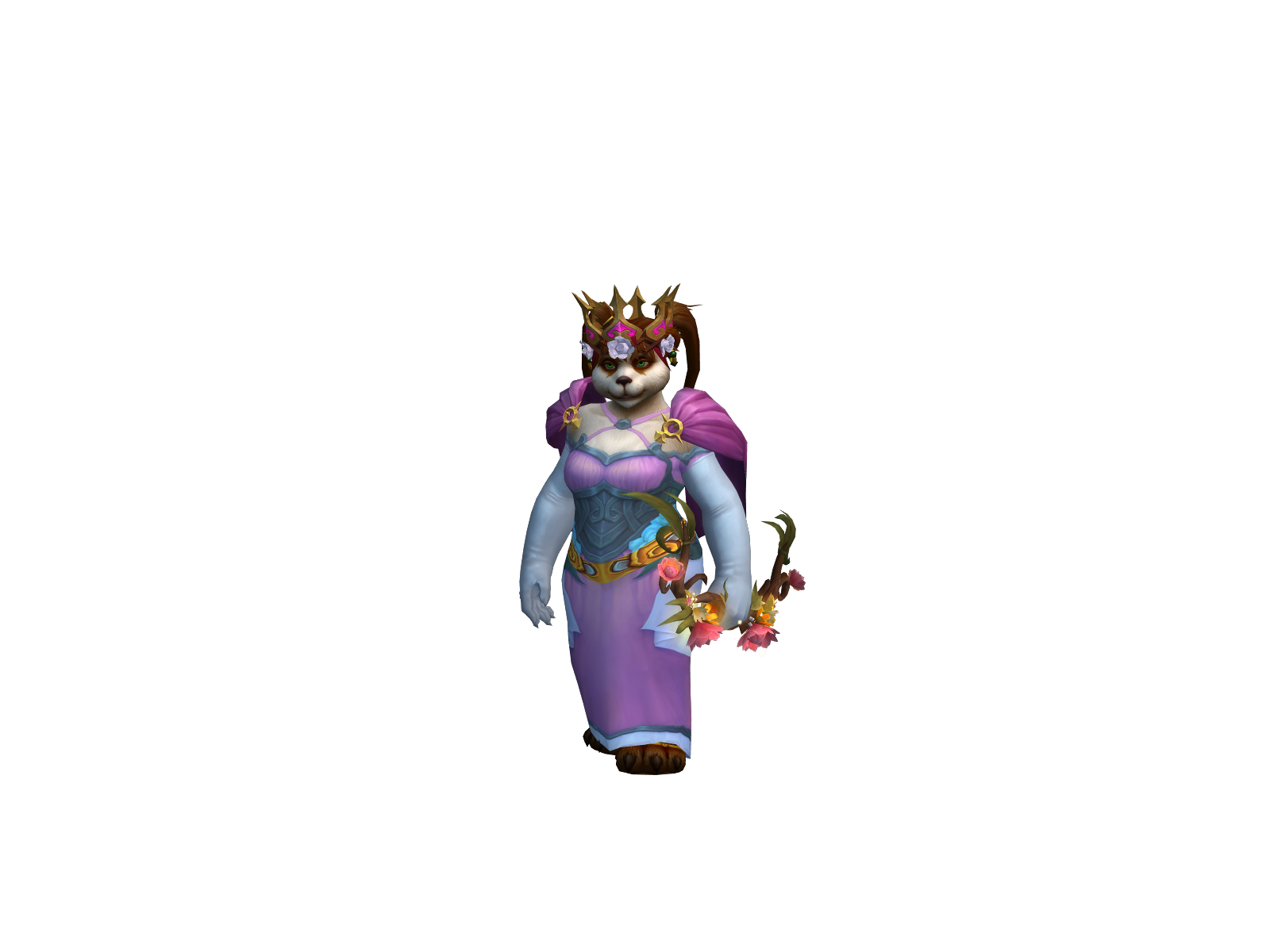 Lalouta 3D character render