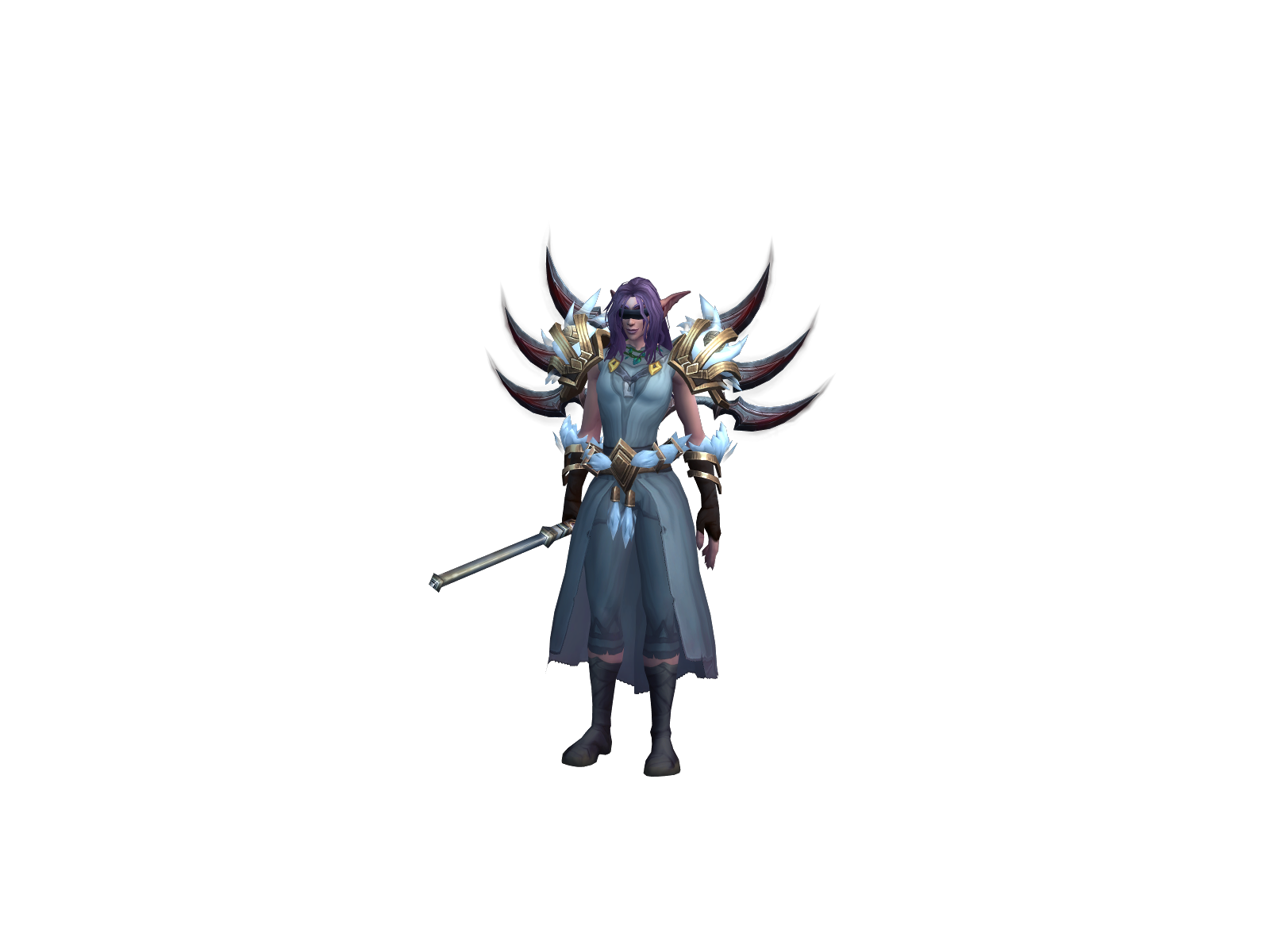 Samyka 3D character render