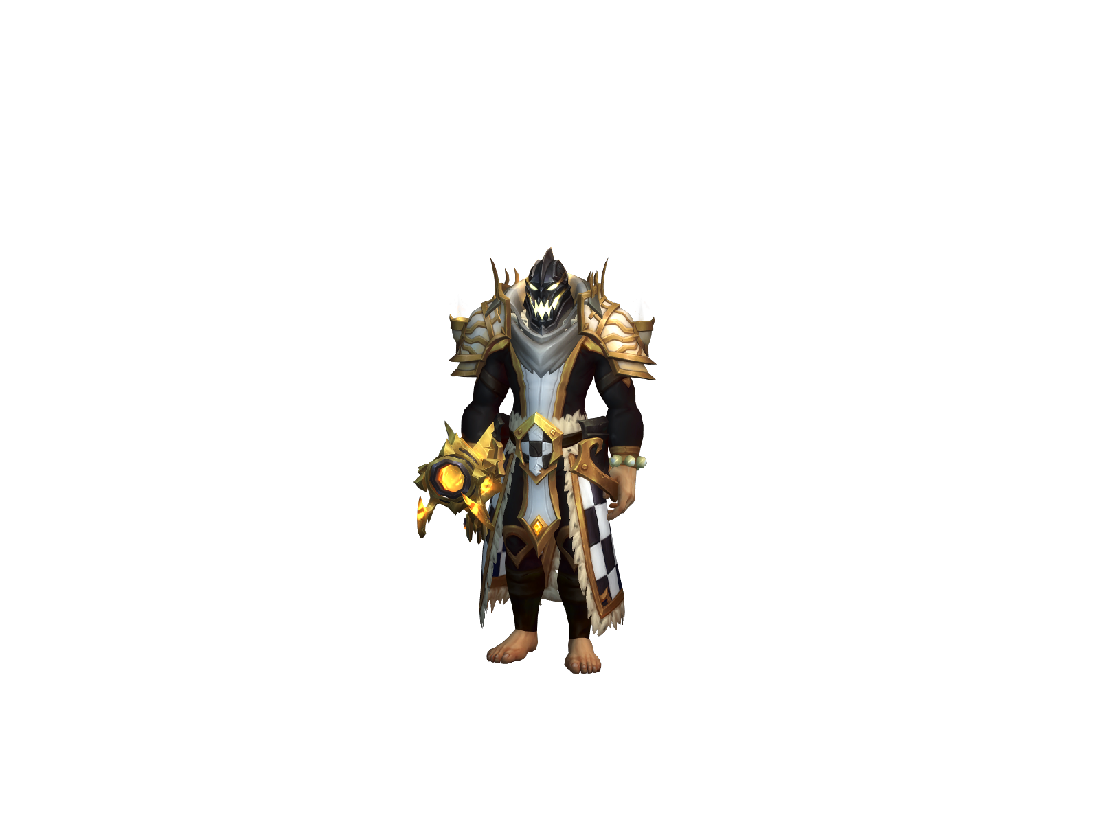 Cikabrka 3D character render