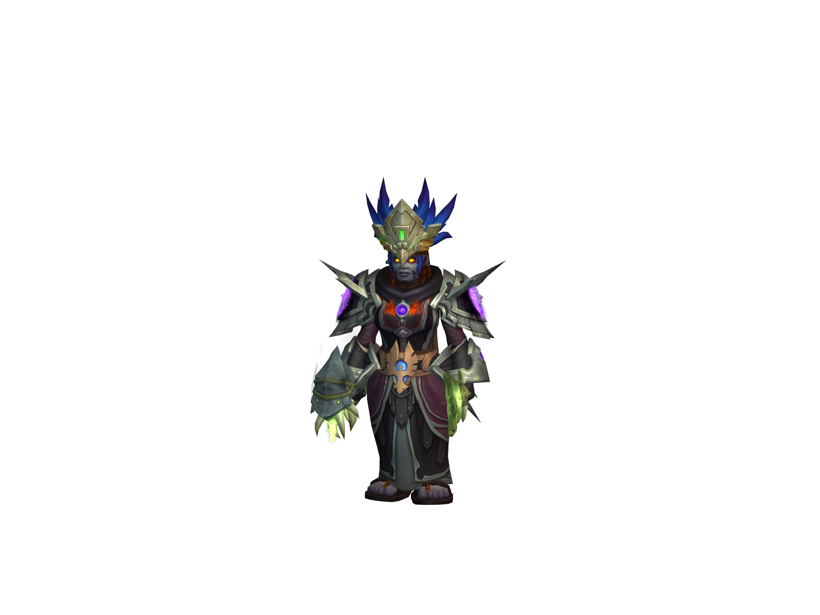 Aliatee 3D character render