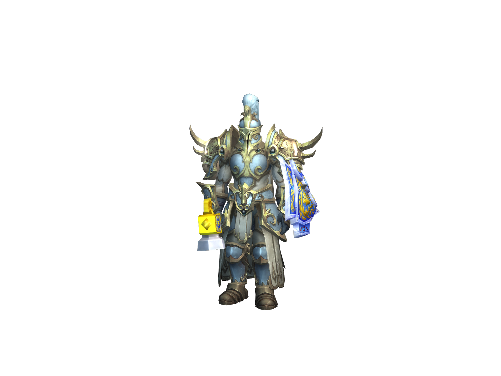 Bjørnpala 3D character render