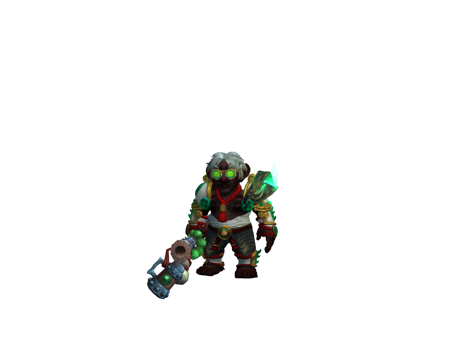 Fisthim 3D character render
