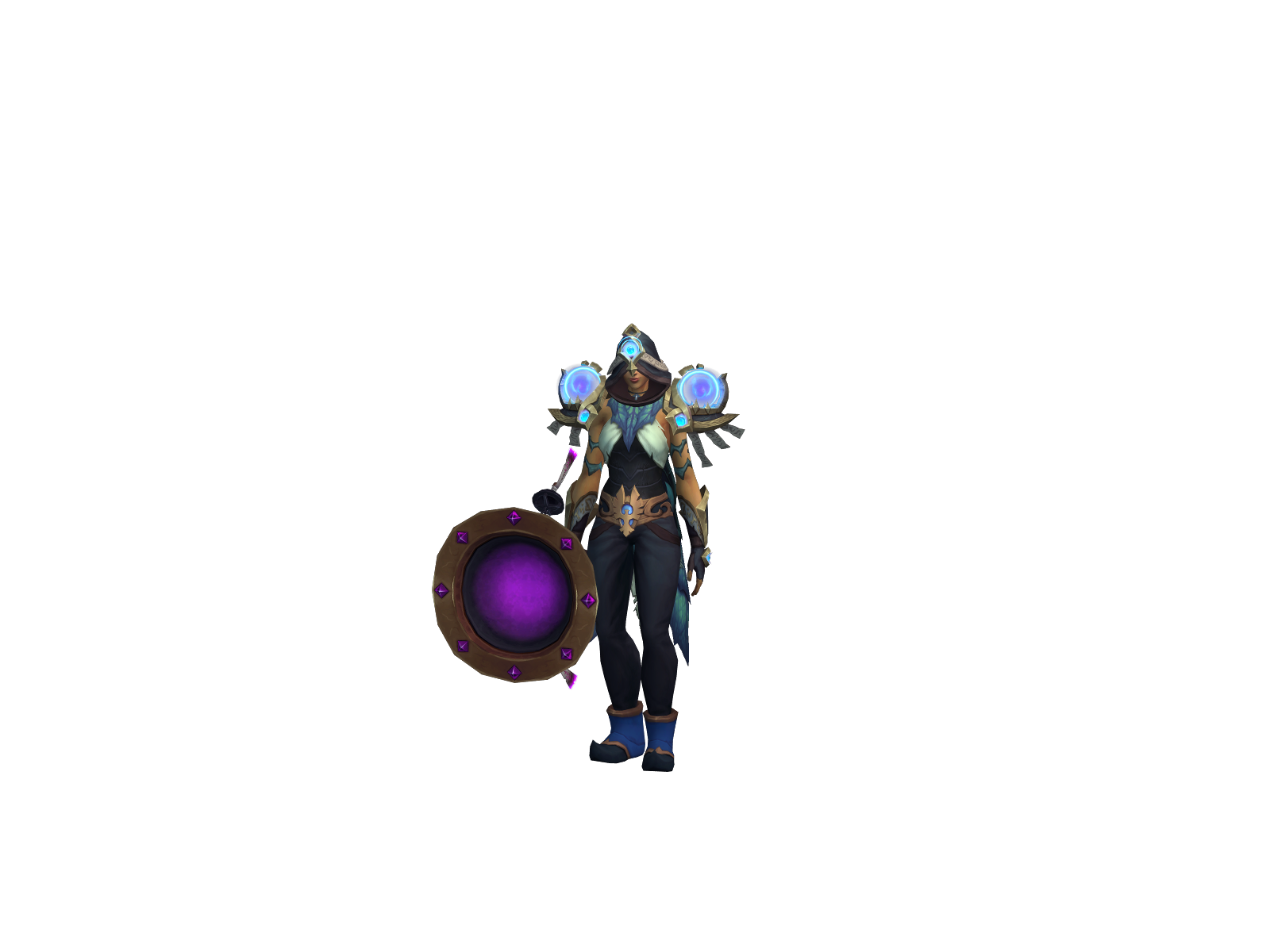 Majetz 3D character render