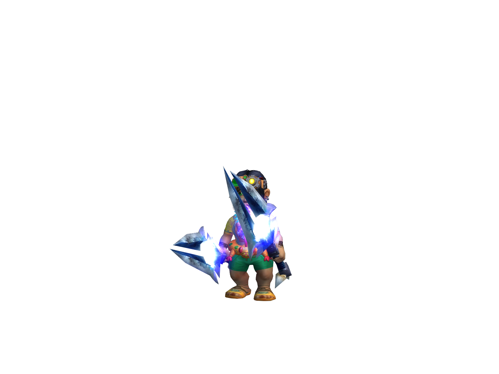 Nòwáy 3D character render