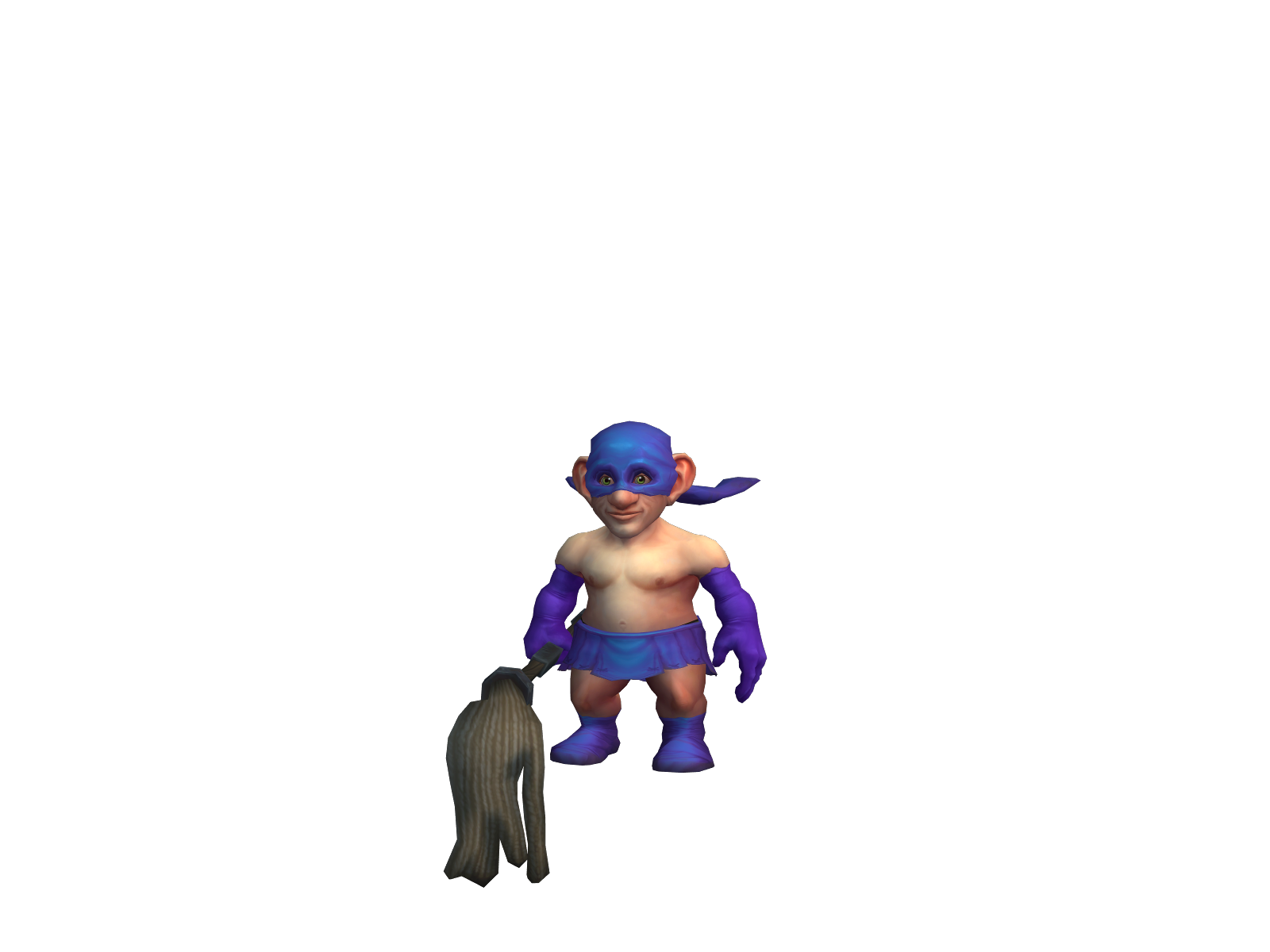 Papefrançois 3D character render