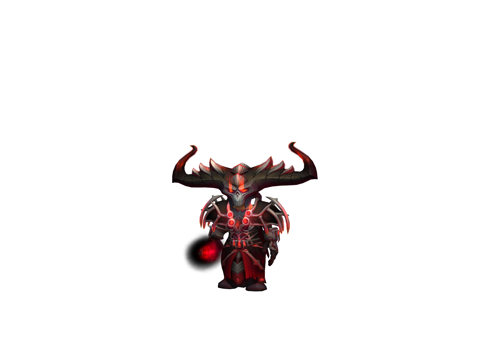 Necronation 3D character render