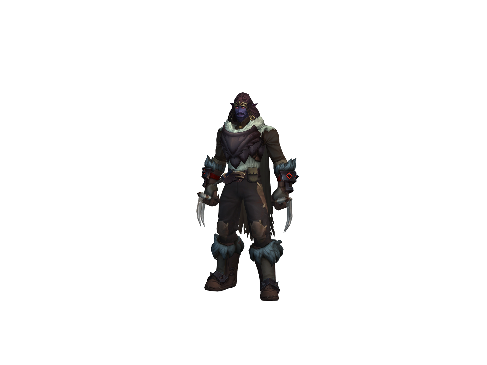 Haardun 3D character render