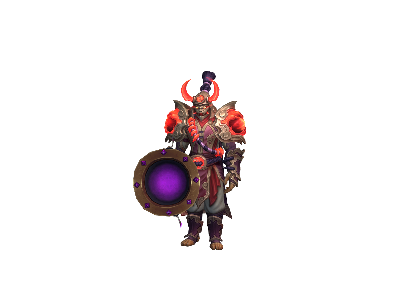 Fistfighting 3D character render