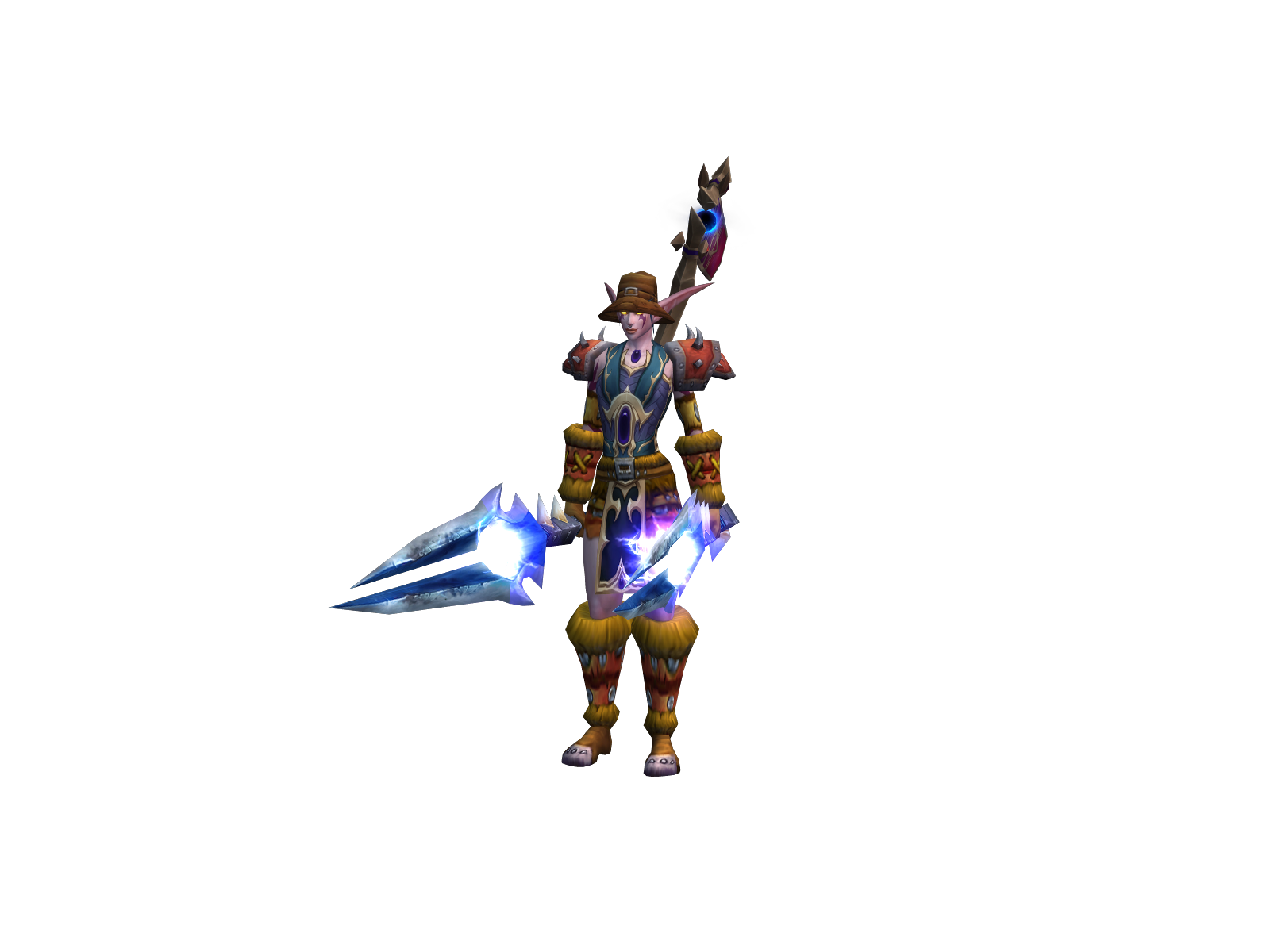 Aldac 3D character render