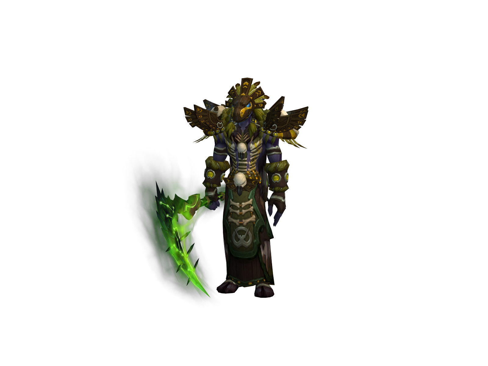 Sjamienators 3D character render