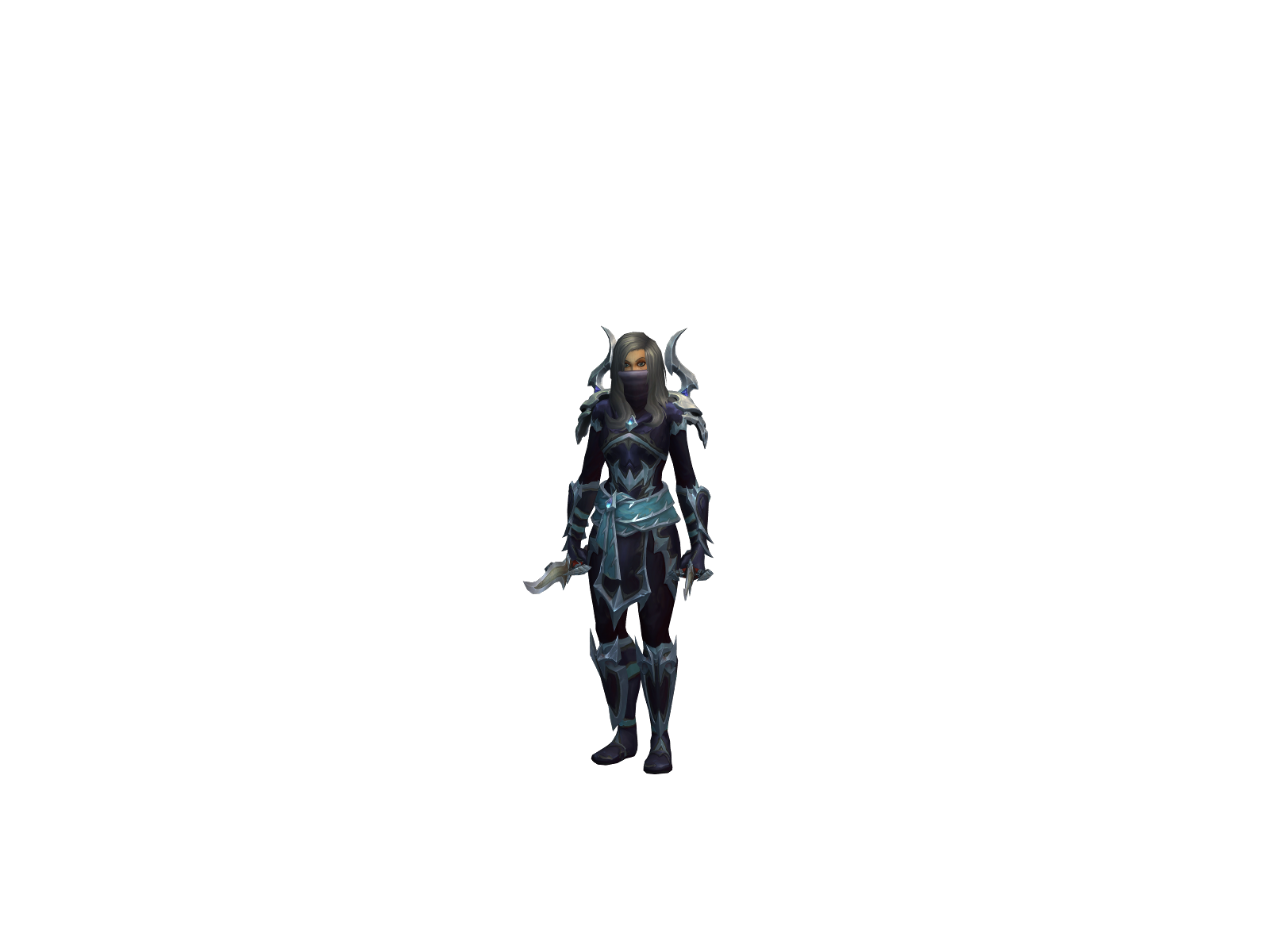 Keybinds 3D character render