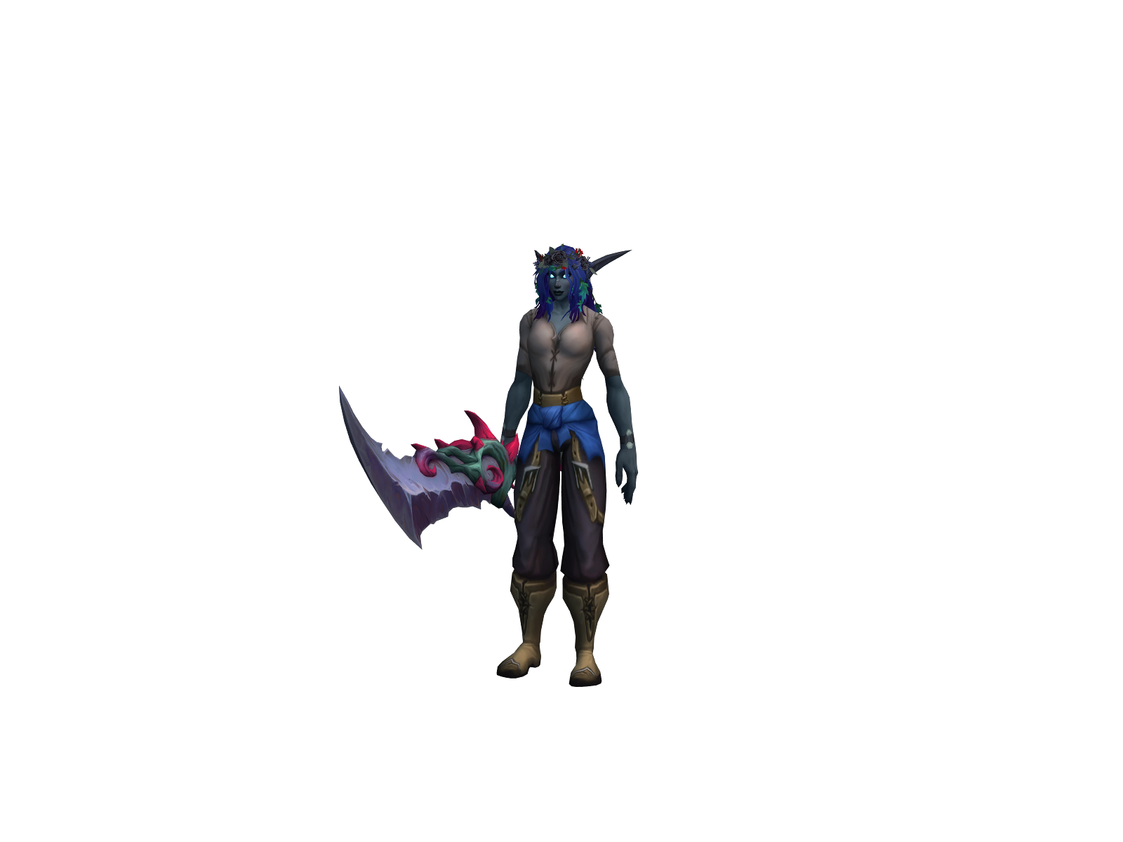 Splishy 3D character render