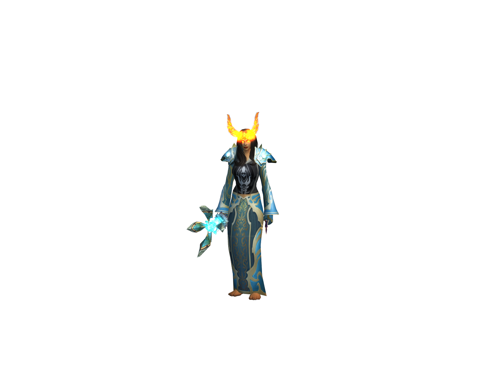 Legiønpriest 3D character render