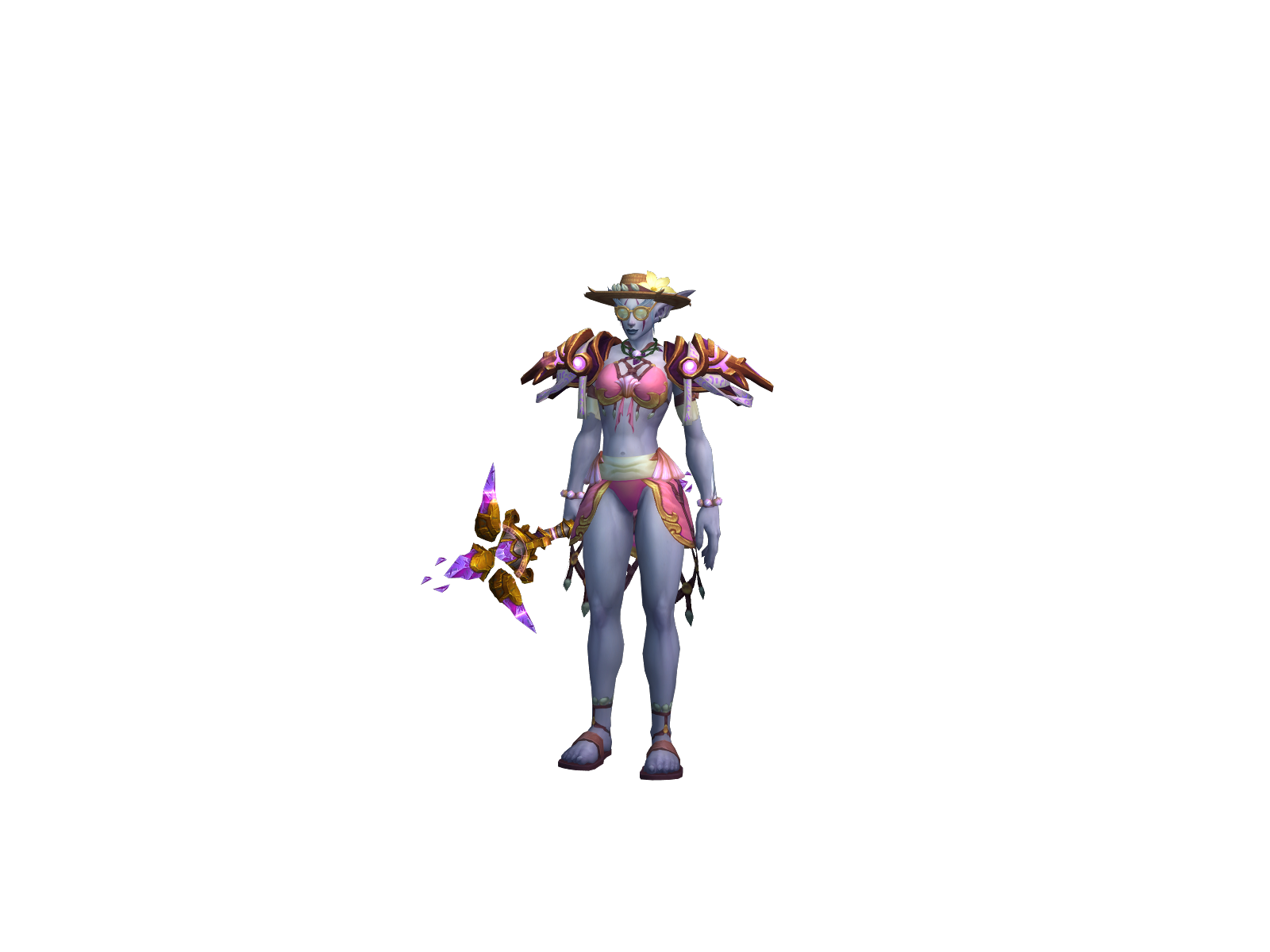 Pyroteknisk 3D character render