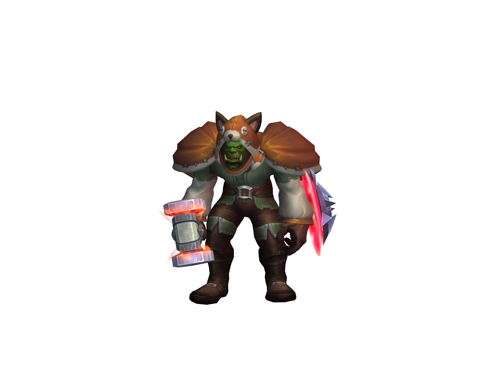 Davverablast 3D character render