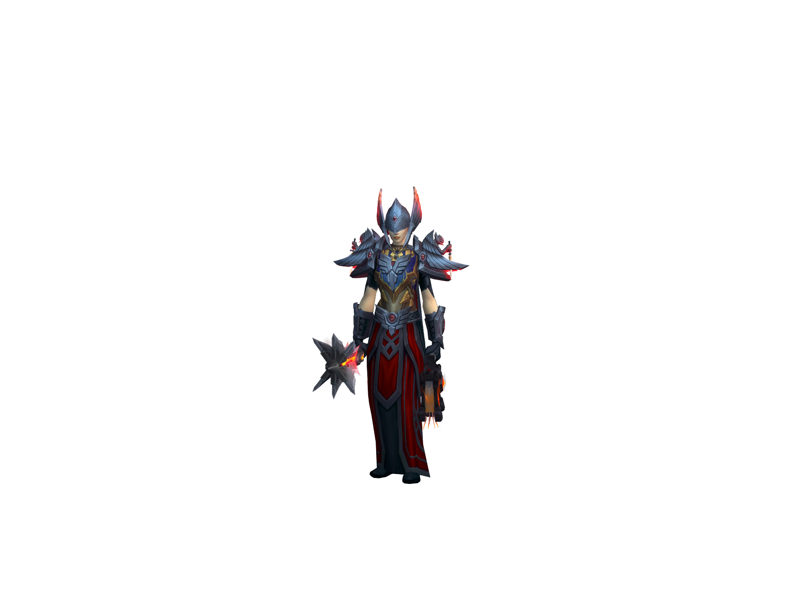 Delpriest 3D character render