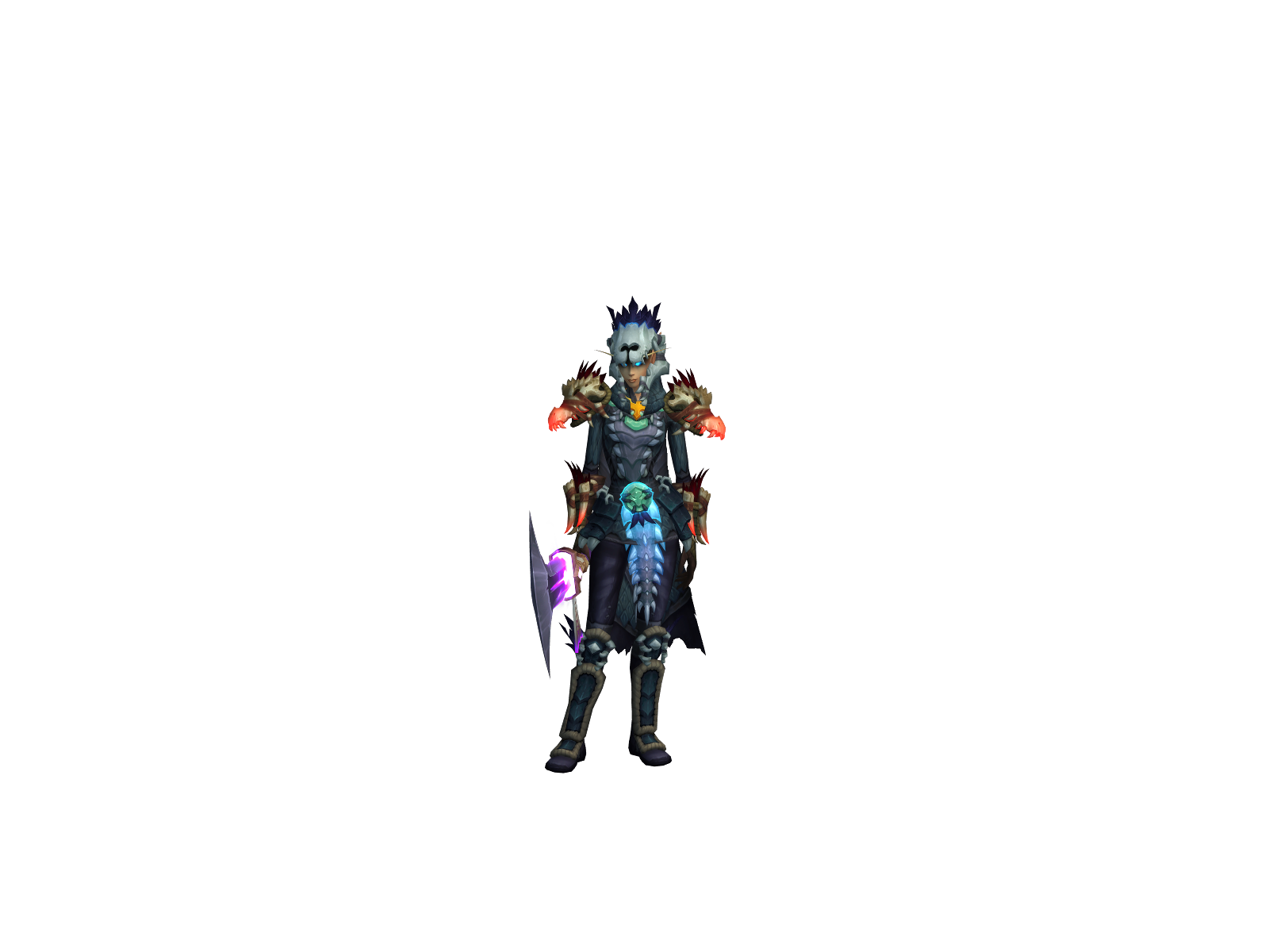 Killerklee 3D character render