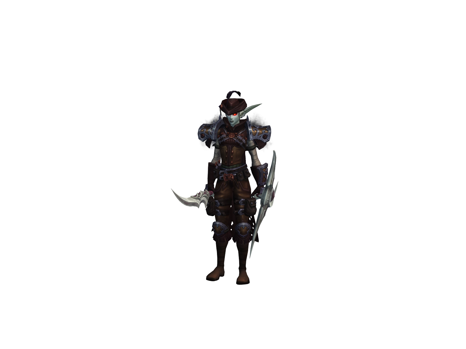 Babusia 3D character render