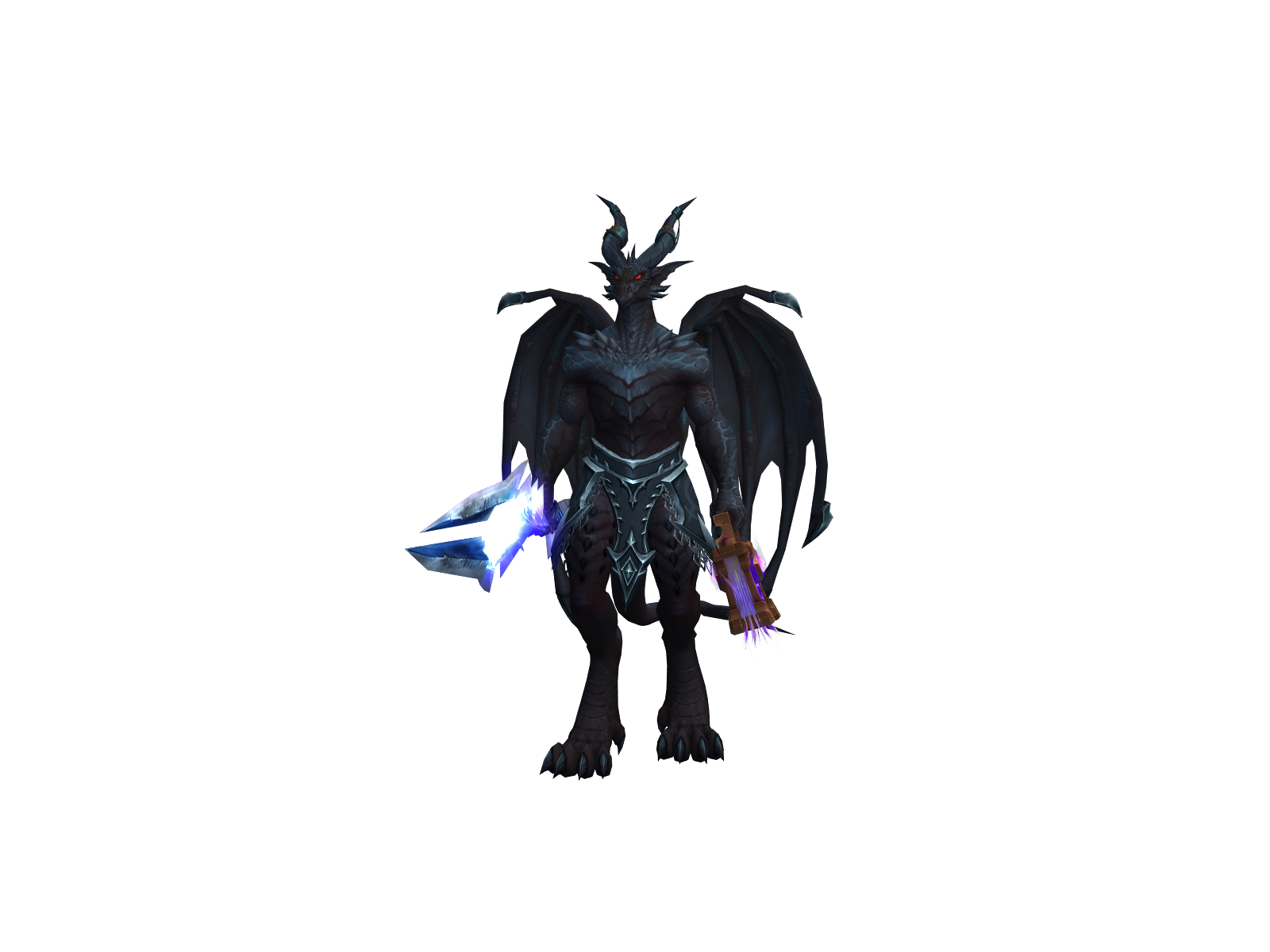 Nìðhöggr 3D character render