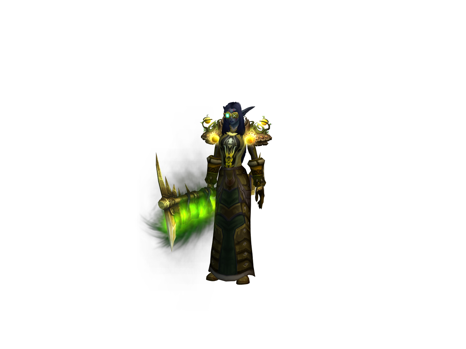 Neverdierat 3D character render