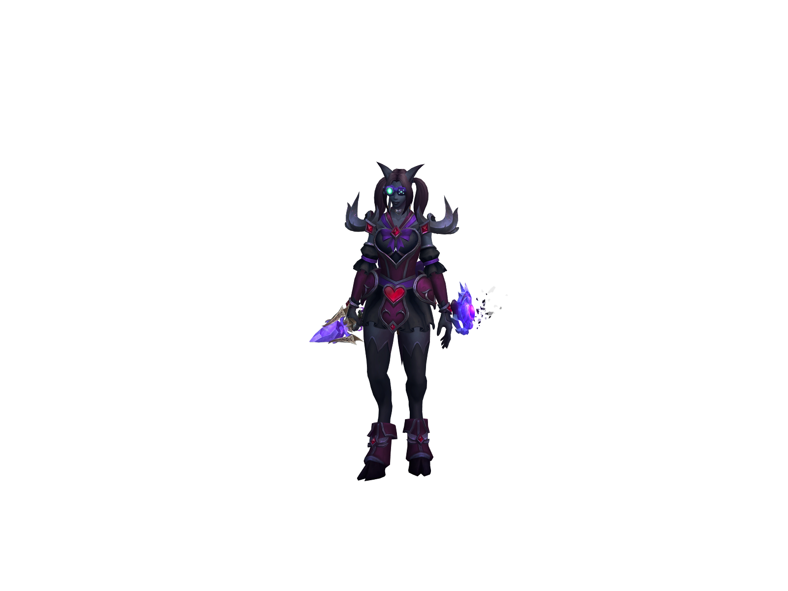 Melarsi 3D character render
