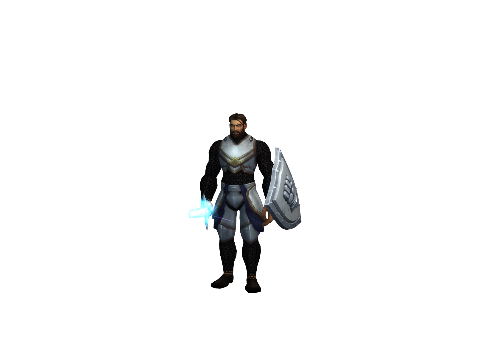 Deîv 3D character render