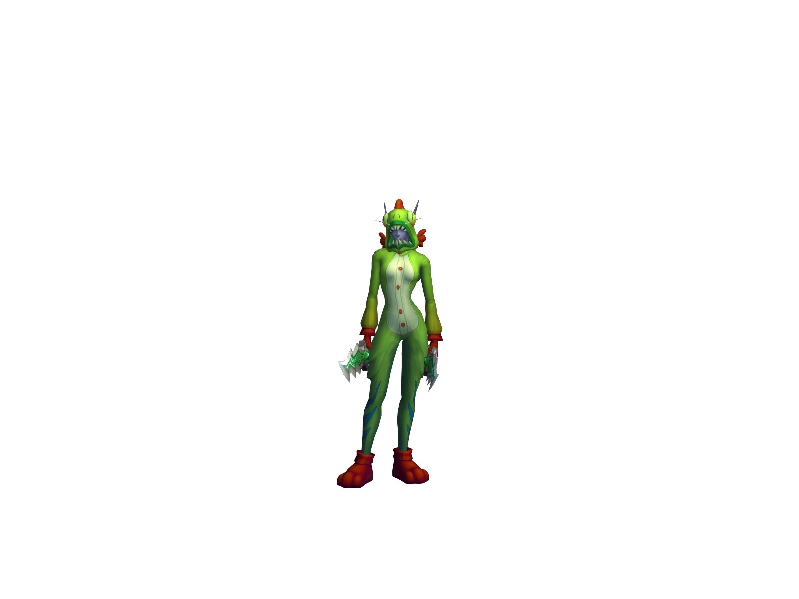 Sluttyegirl 3D character render