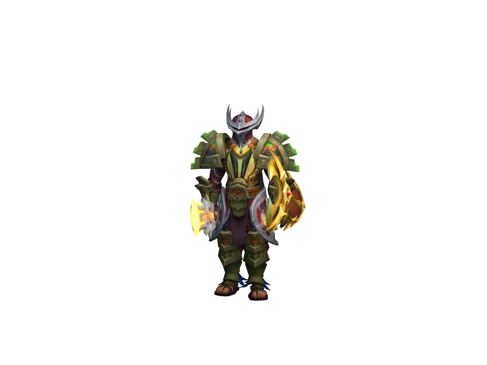 Enki 3D character render