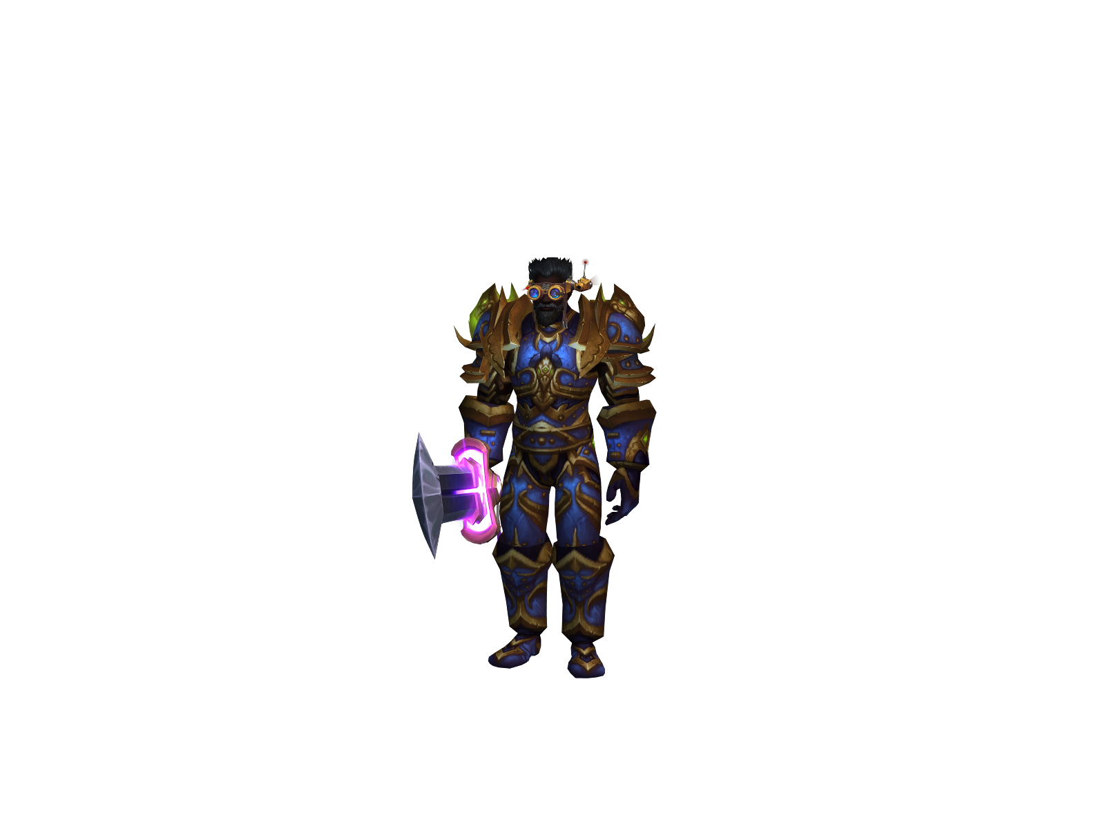 Ðelion 3D character render