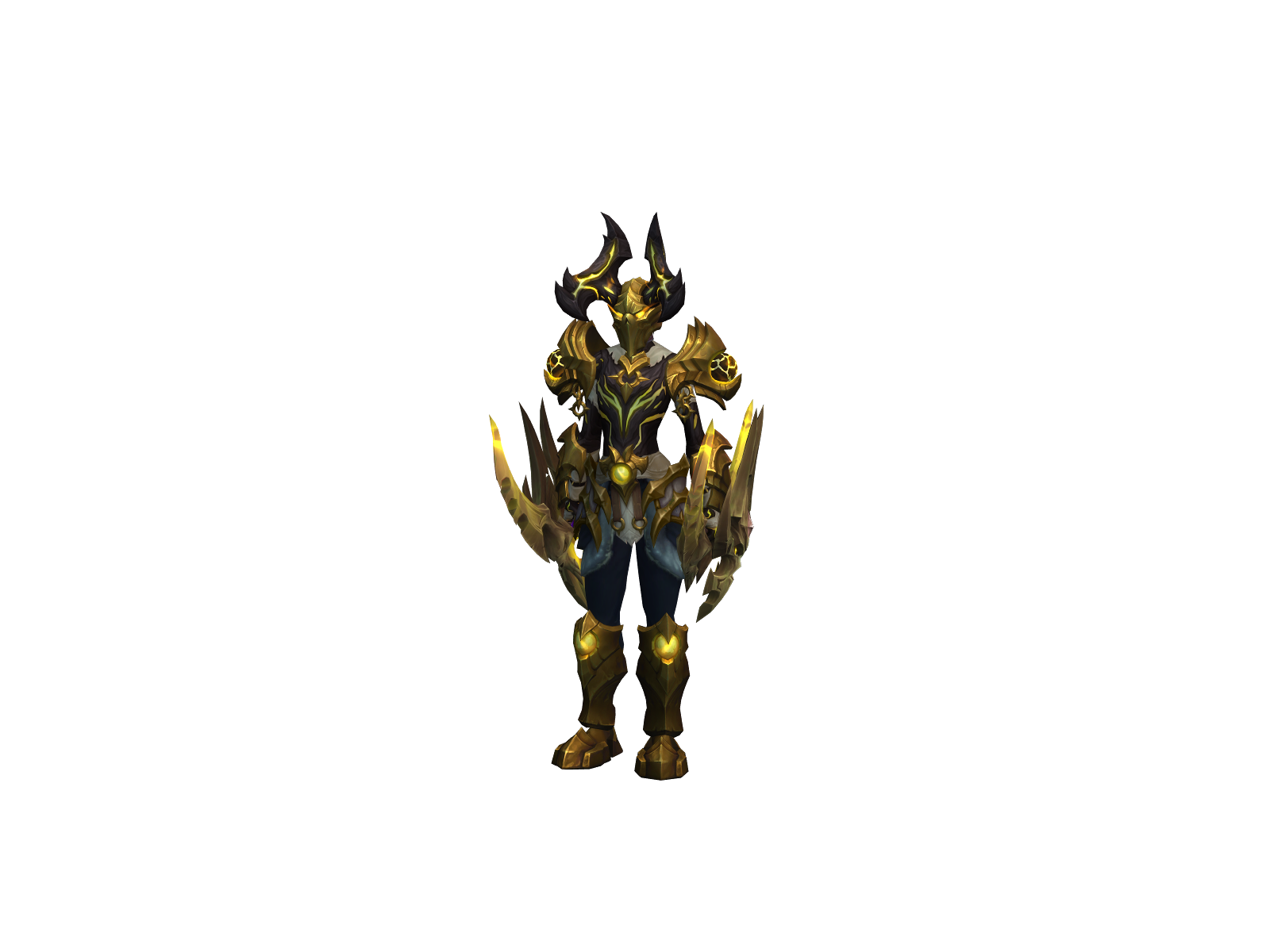 Hadè 3D character render
