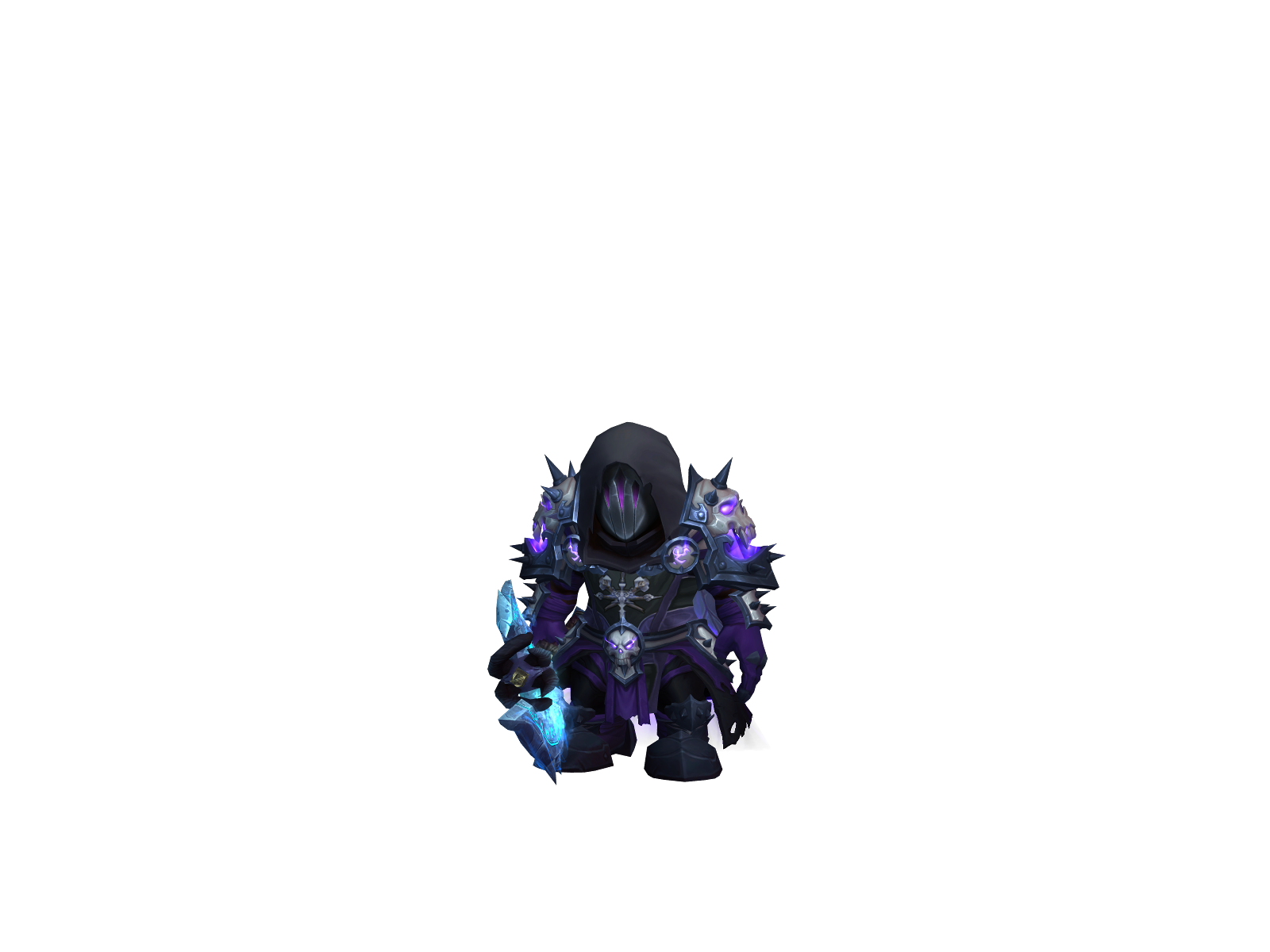 Miniwarrior 3D character render