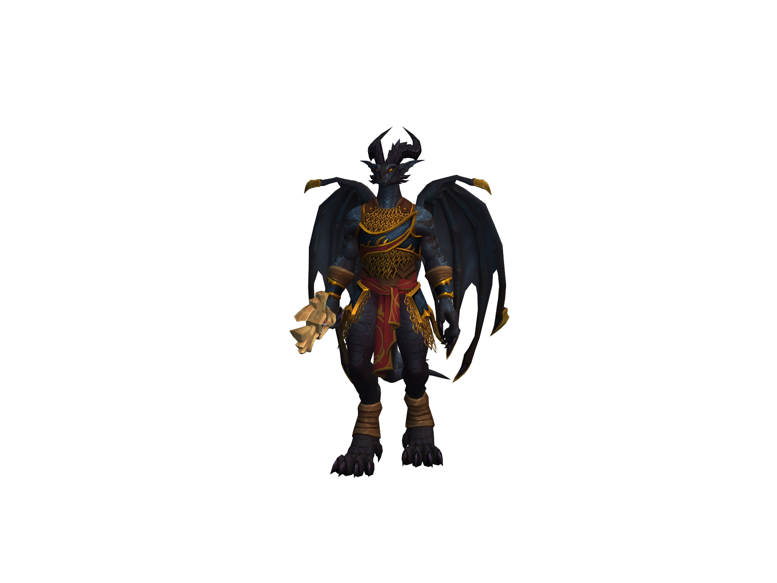 Jínrò 3D character render