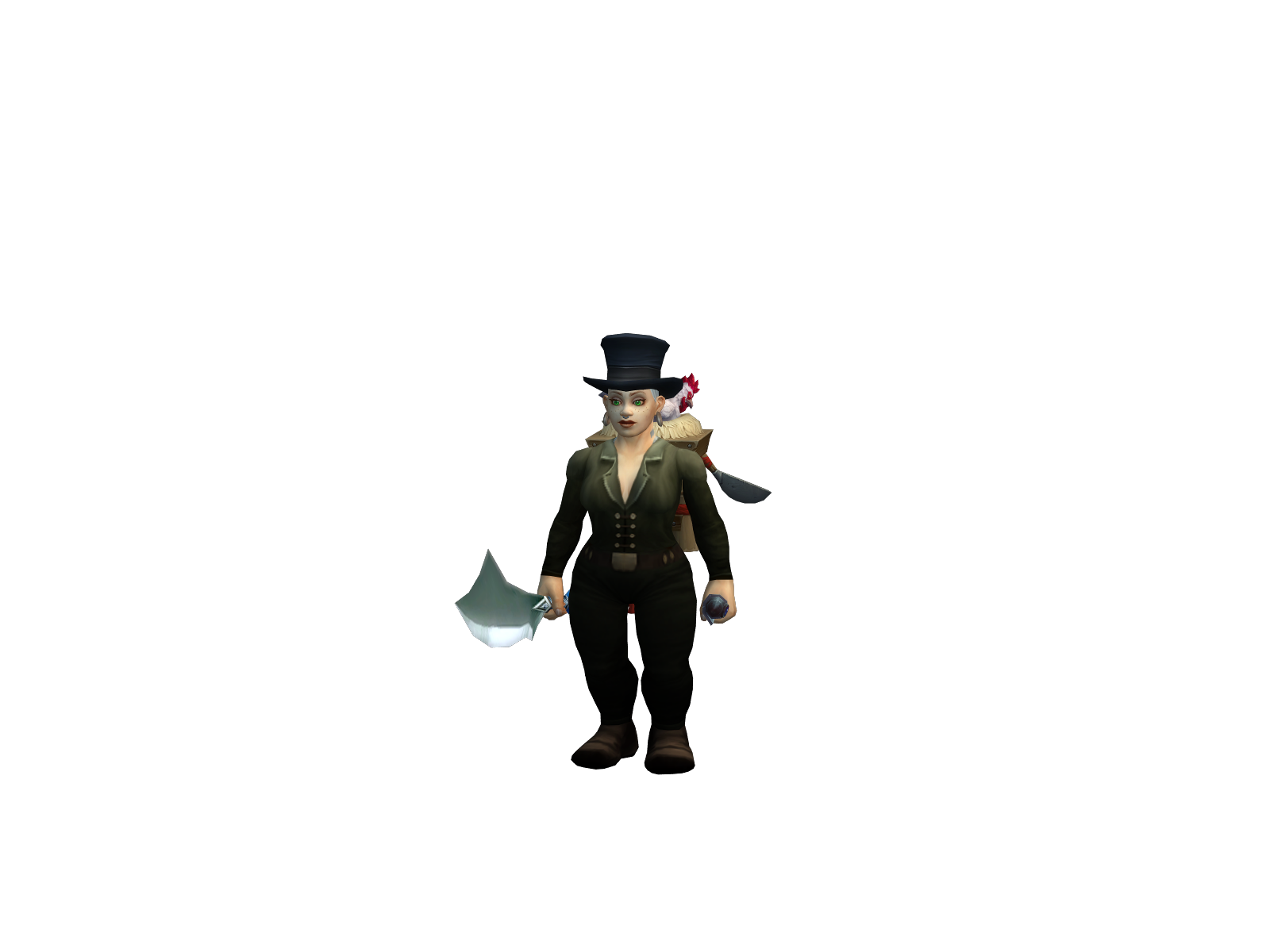 Snowbys 3D character render