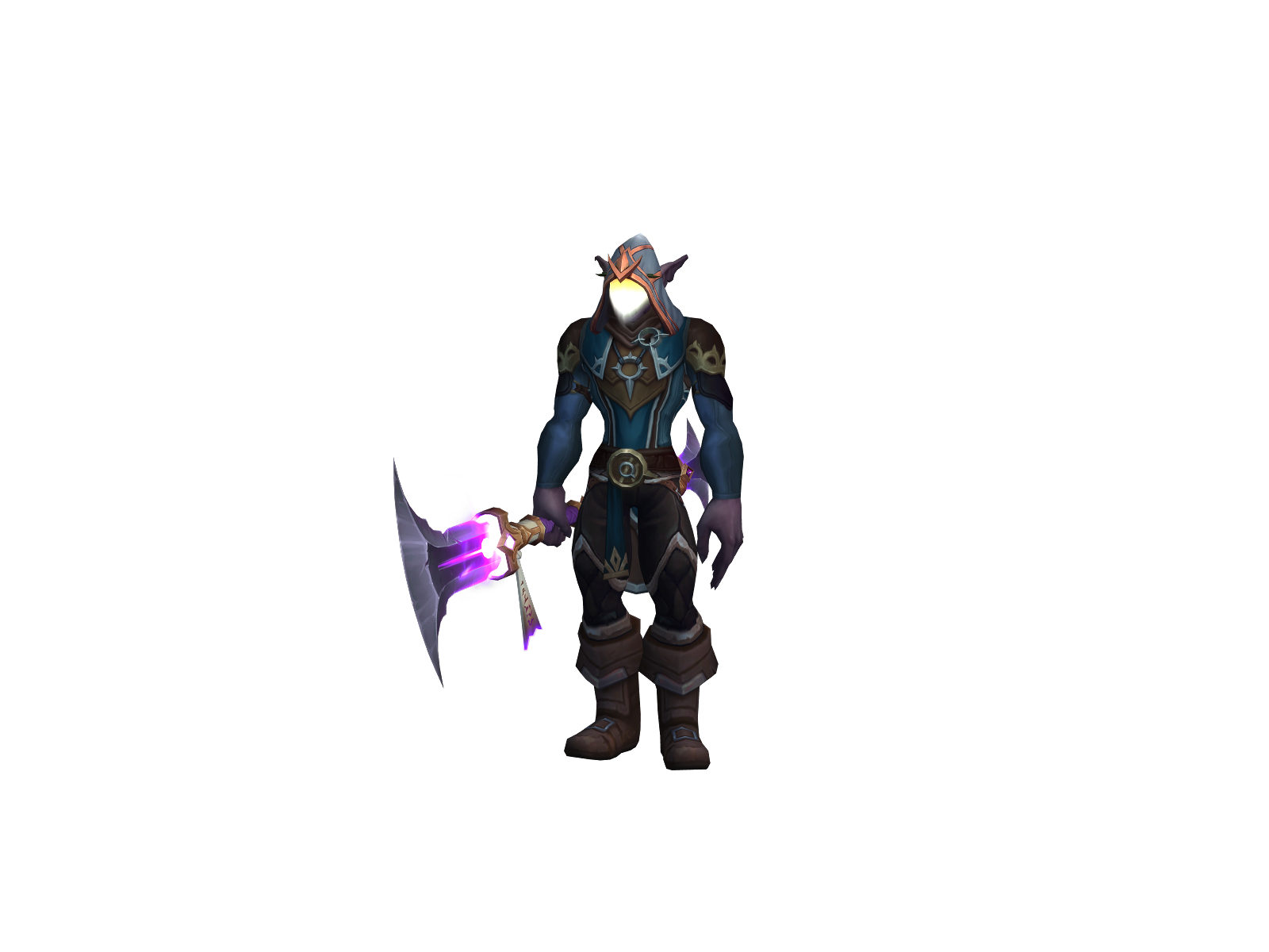 Tumån 3D character render