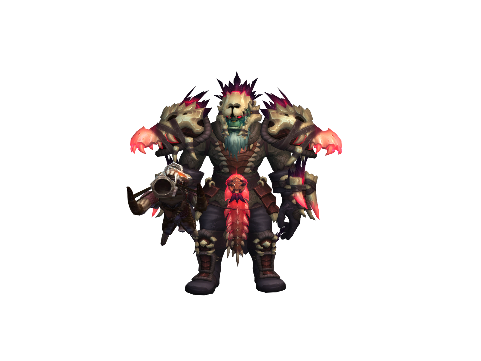 Gorlox 3D character render