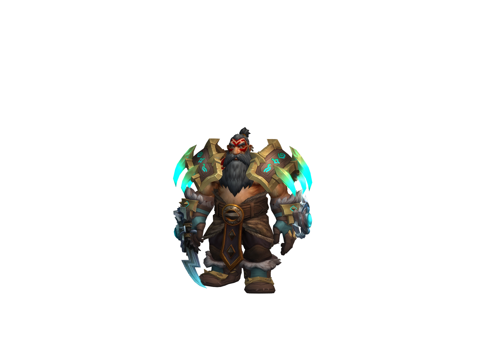 Lorecraft 3D character render