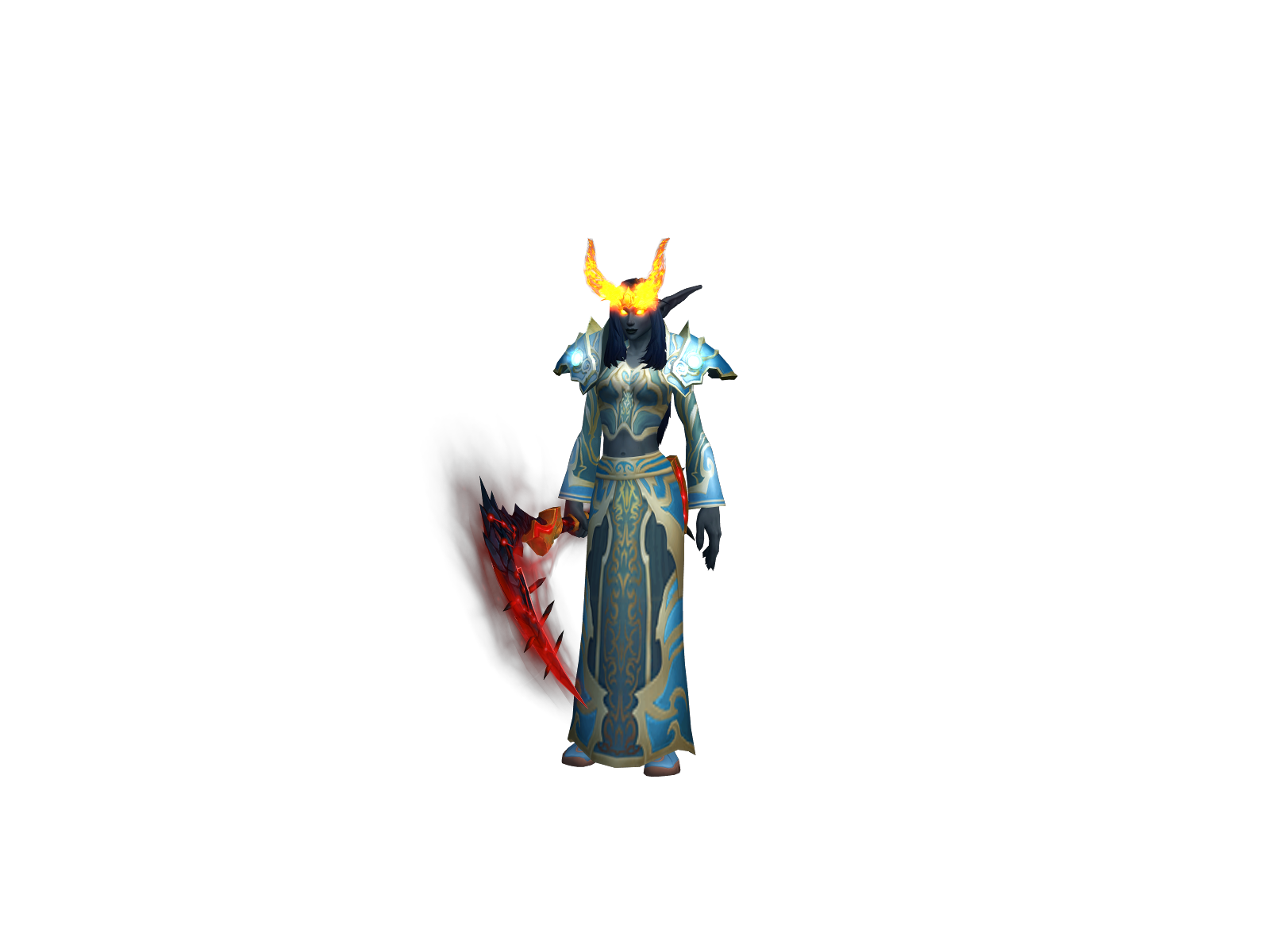 Dsmisery 3D character render
