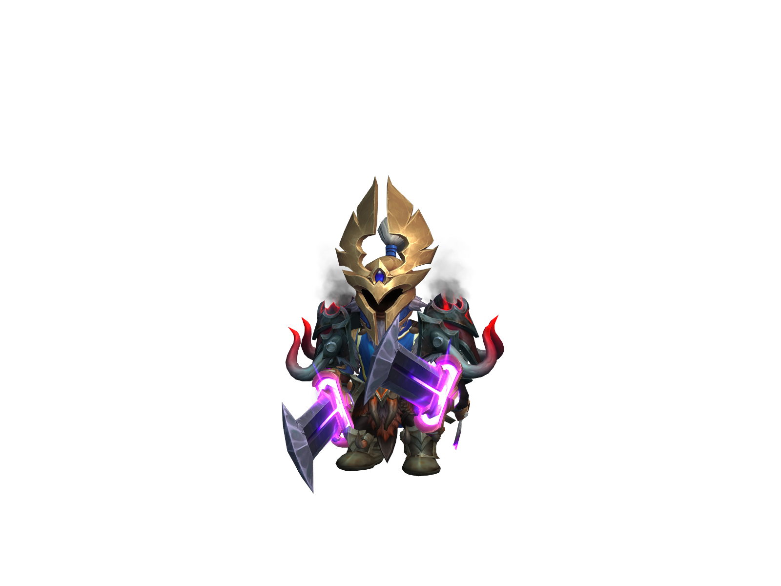 Bigalusie 3D character render