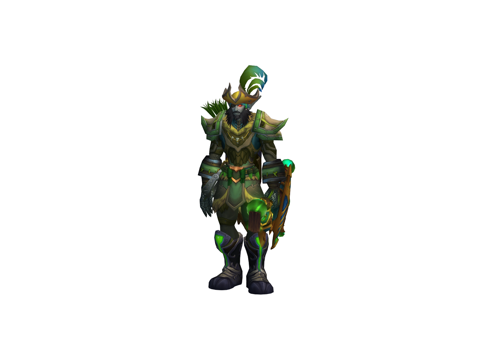 Lonewolfe 3D character render