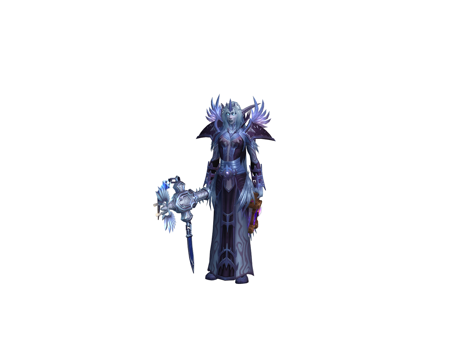 Aethana 3D character render