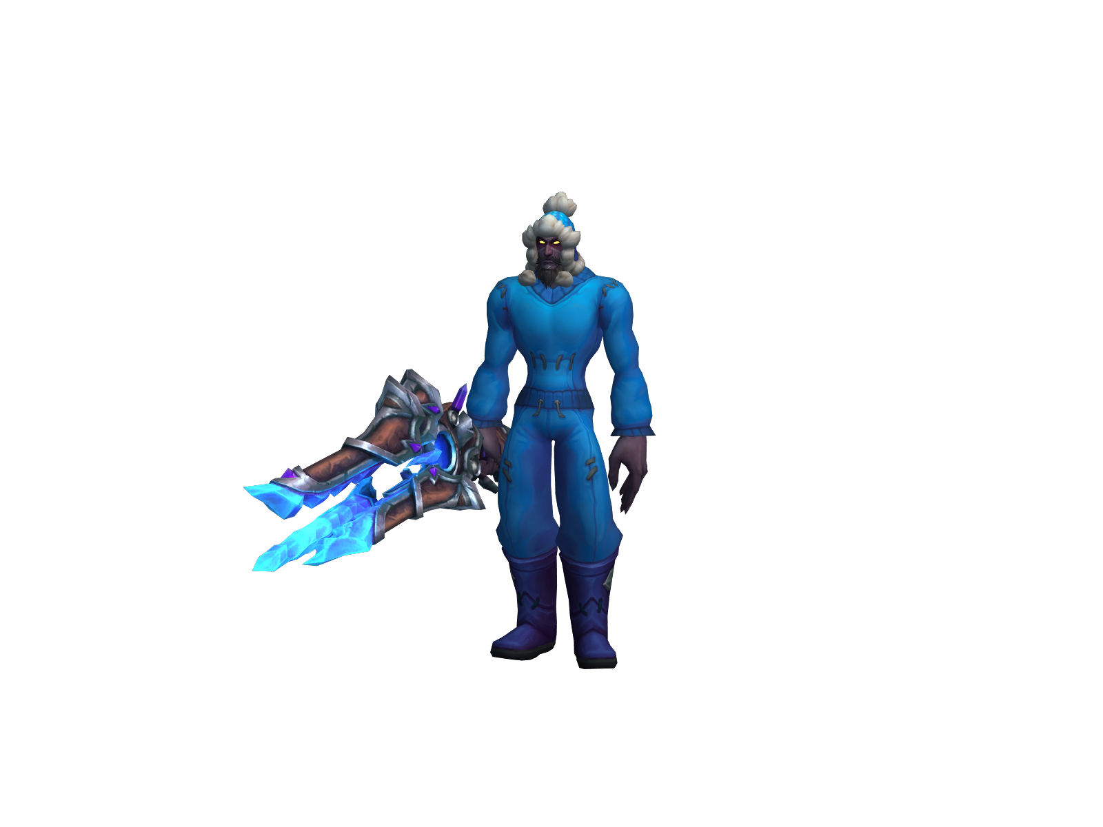 Potepuh 3D character render