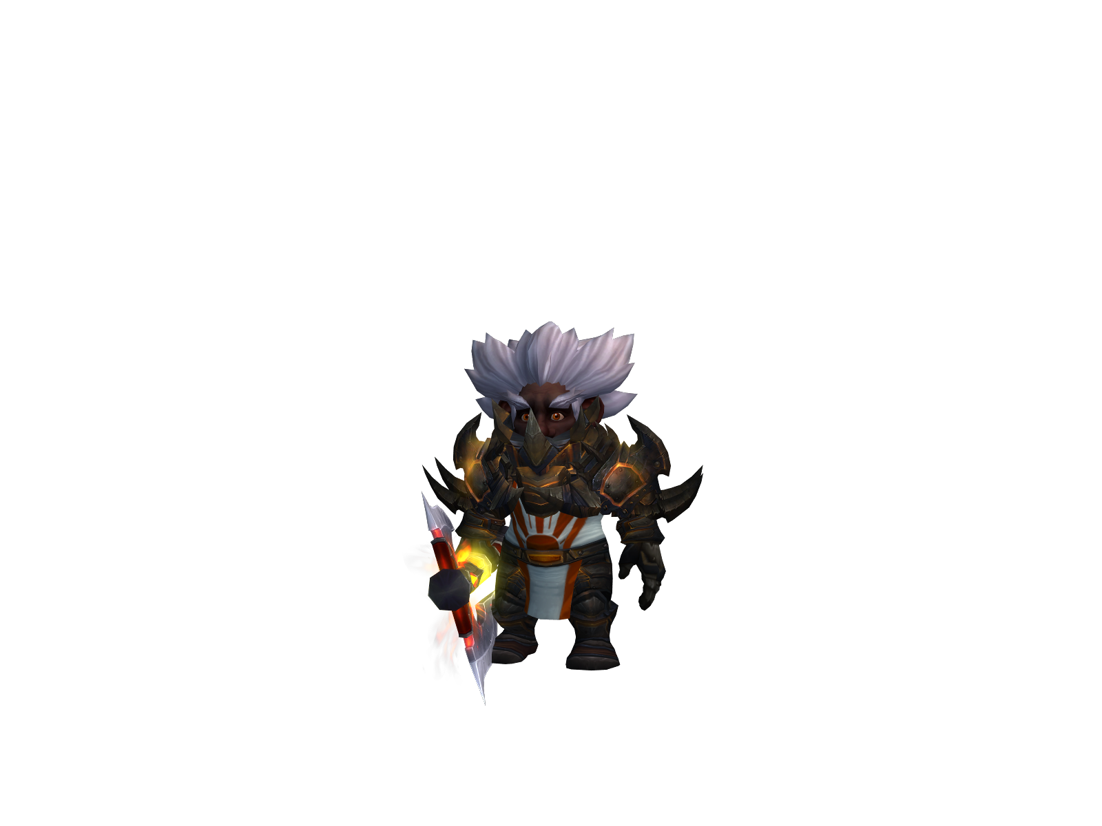 Rikudosenin 3D character render