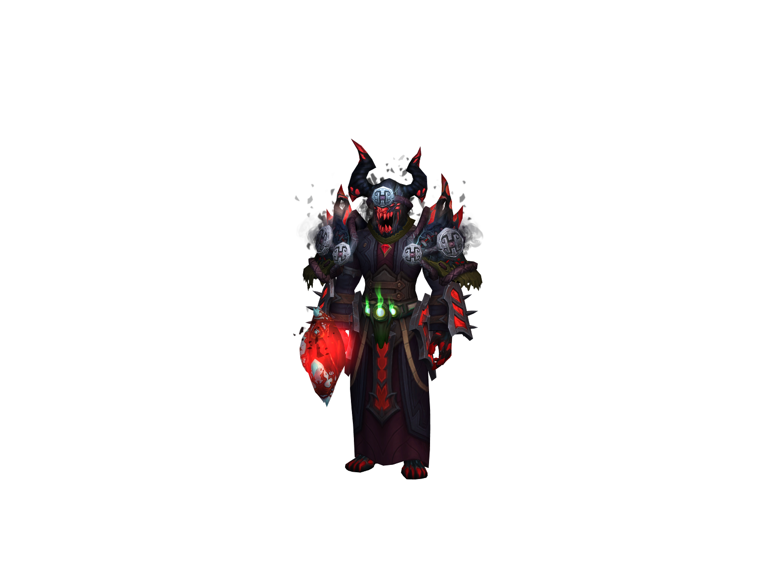 Pyrophôbia 3D character render