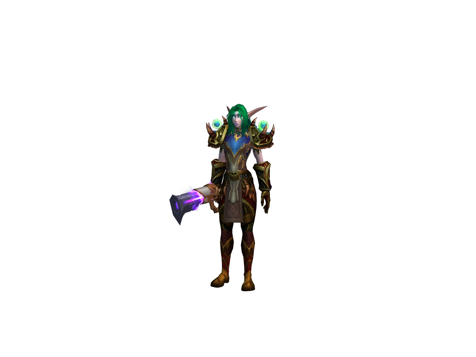 Daktap 3D character render