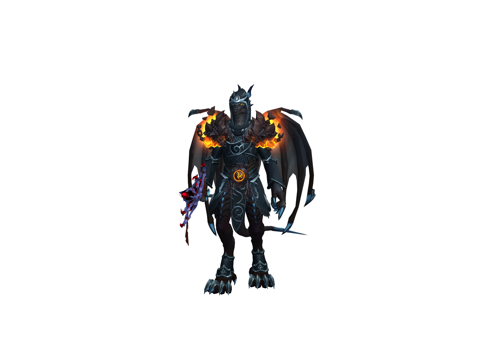 Draemor 3D character render