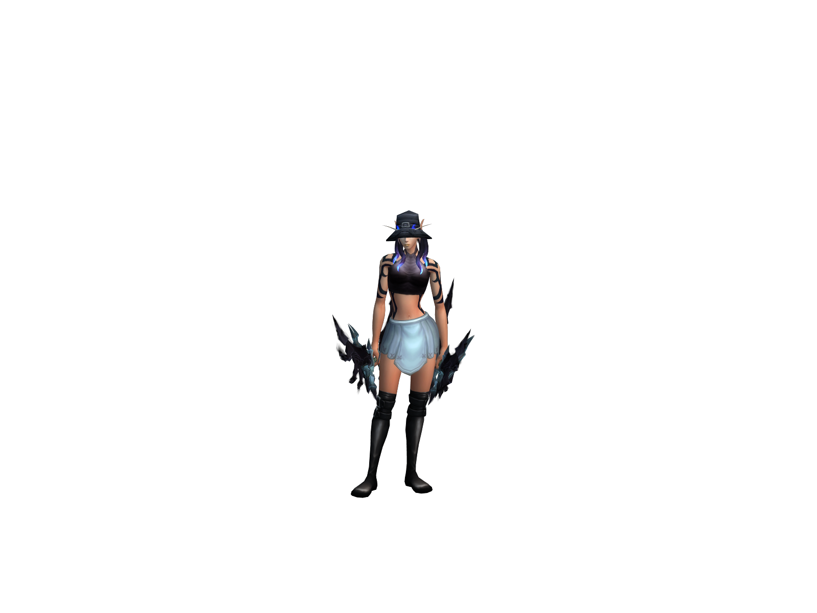 Fullhunger 3D character render